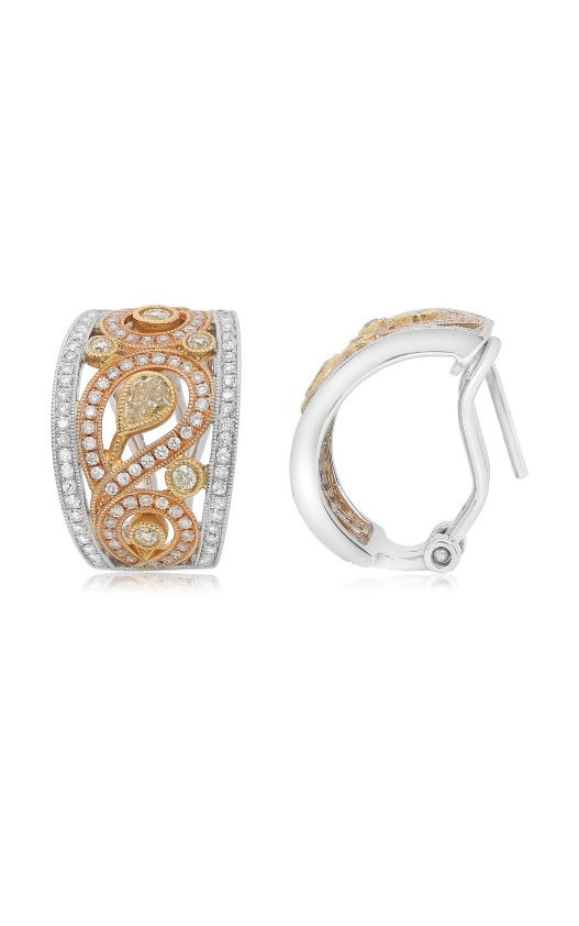 Roman and Jules Fashion Label Earrings KE2487WRY-18K