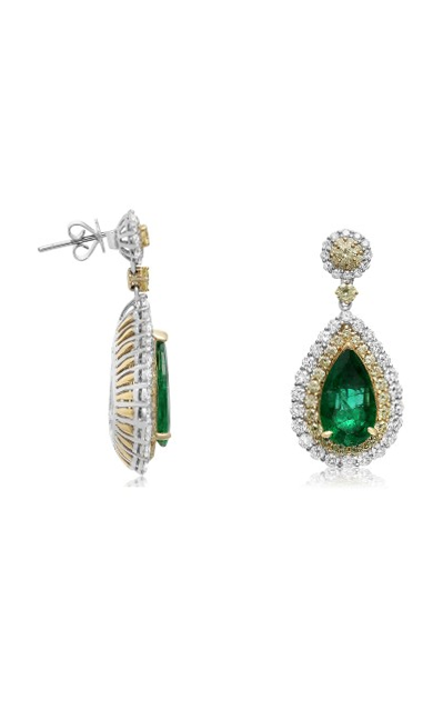 Roman and Jules Color Label Earrings KE5745-1