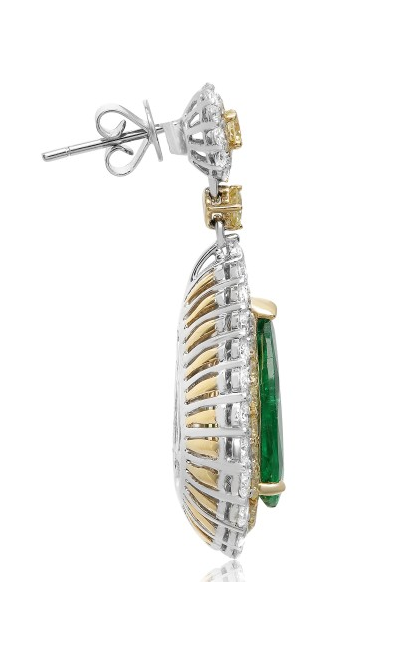 Roman and Jules Color Label Earrings KE5745-1