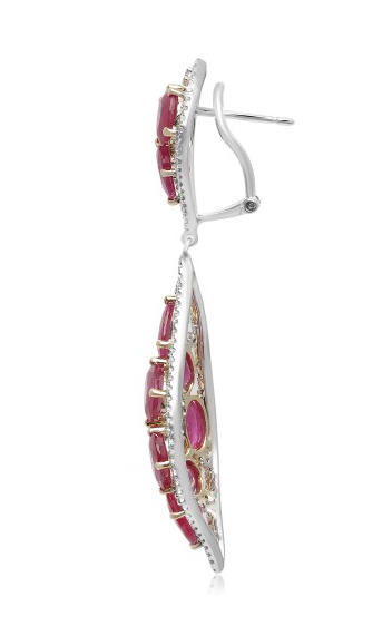 Roman and Jules Color Label Earrings ME607-1