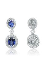 Roman and Jules Color Label Earrings KE3110WSP-18K-1