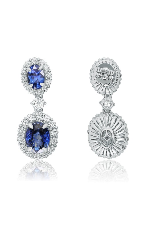 Roman and Jules Color Label Earrings KE3110WSP-18K-1