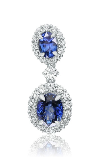 Roman and Jules Color Label Earrings KE3110WSP-18K-1
