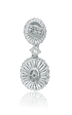 Roman and Jules Color Label Earrings KE3110WSP-18K-1