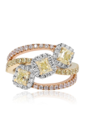 Roman and Jules Yellow Label Ring KR5046WRY-18K-3