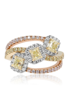 Roman and Jules Yellow Label Ring KR5046WRY-18K-3