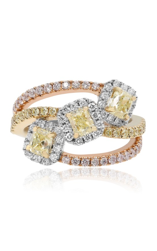 Roman and Jules Yellow Label Ring KR5046WRY-18K-3