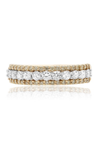 Roman and Jules Fashion Label Ring UR1562YW-1