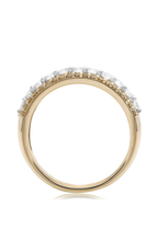 Roman and Jules Fashion Label Ring UR1562YW-1