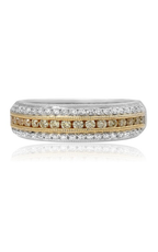 Roman and Jules Fashion Label Ring UR1321WY-BA-18K