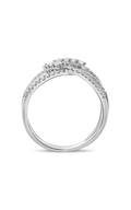 Roman and Jules Abstract Diamond Cuff Ring UR2145-1
