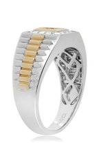 Roman and Jules Color Label Ring UR1408WYRB
