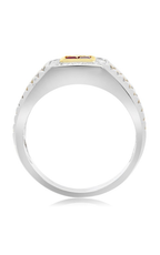 Roman and Jules Color Label Ring UR1408WYRB