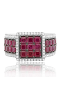 Roman and Jules Color Label Ring UR1550WYRB