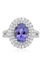 Roman and Jules Color Label Ring TR1097WTZ-1