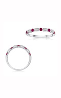 Roman and Jules Color Label Ring UR1300WRB-A