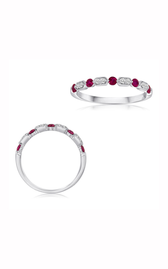 Roman and Jules Color Label Ring UR1300WRB-A