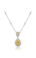 Roman and Jules Yellow Label Necklace KN2315WY-18K-2