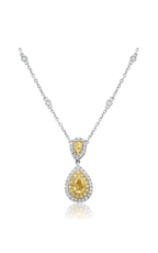 Roman and Jules Yellow Label Necklace KN2315WY-18K-2