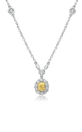 Roman and Jules Yellow Label Necklace NN651-1