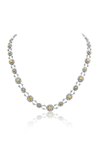 Roman and Jules Yellow Label Necklace KN2242WY-18K