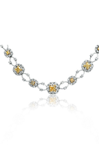 Roman and Jules Yellow Label Necklace KN2242WY-18K