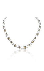 Roman and Jules Yellow Label Necklace KN2242WY-18K
