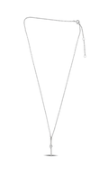 Roman and Jules Diamond Pave Bar Drop Necklace EN1045-1