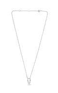 Roman and Jules Curved Diamond Pave Necklace EN1023-1