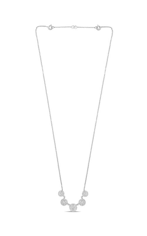 Roman and Jules Five Circle Diamond Pave Necklace EN1048-1