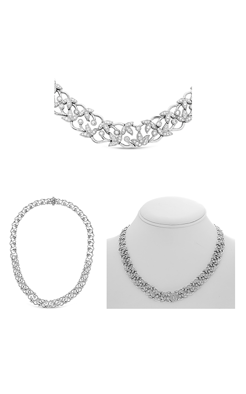 Roman and Jules Fashion Label Necklace KN3172W