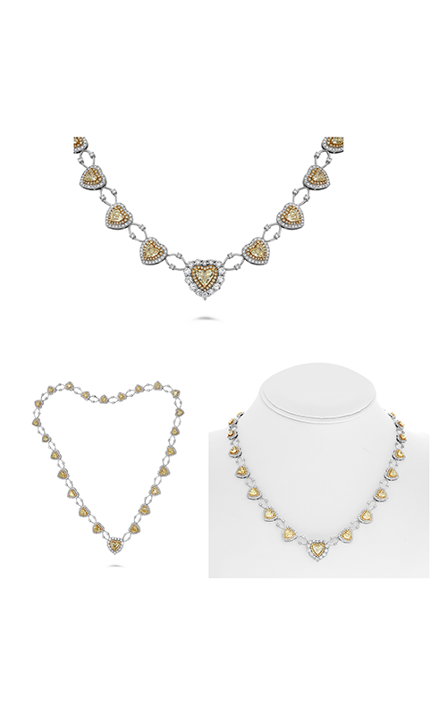 Roman and Jules Fashion Label Necklace KN4172WY-18K