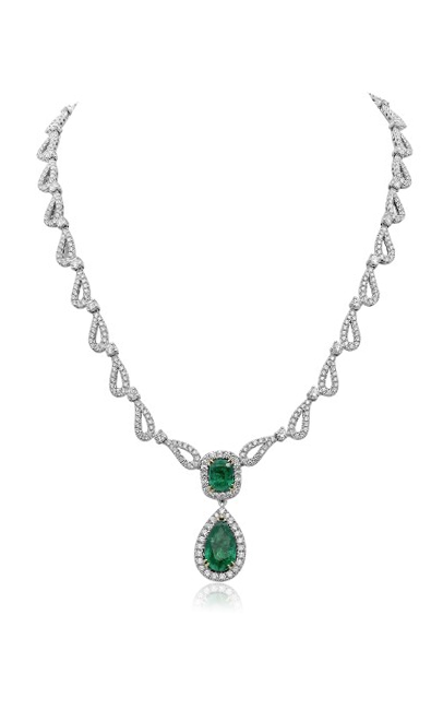 Roman and Jules Color Label Necklace NN718-1