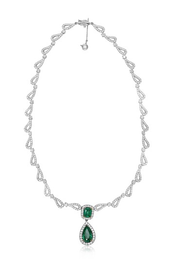 Roman and Jules Color Label Necklace NN718-1