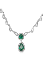 Roman and Jules Color Label Necklace NN718-1