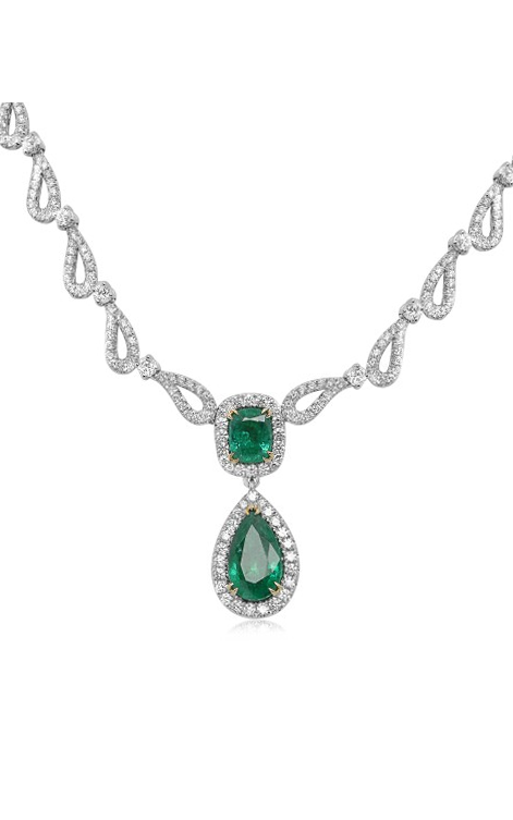 Roman and Jules Color Label Necklace NN718-1