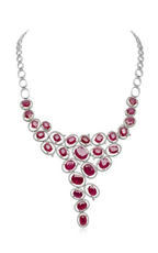 Roman and Jules Color Label Necklace MN607-1
