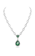 Roman and Jules Color Label Necklace NN720-1