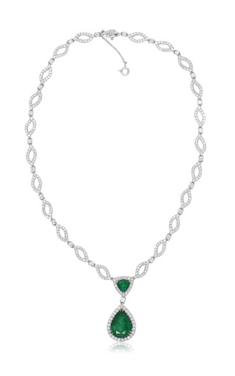 Roman and Jules Color Label Necklace NN720-1
