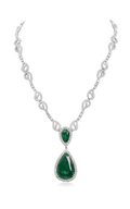 Roman and Jules Color Label Necklace NN729-1