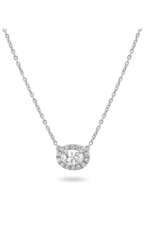 Roman And Jules Pave Diamond Halo Semi Mount Necklace