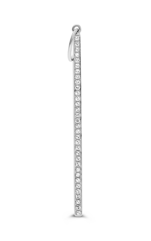 Roman And Jules Pave Diamond Linear Pendant EP1114-1