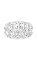 Roman And Jules Emerald Cut Diamond Eternity Band MR773B-3