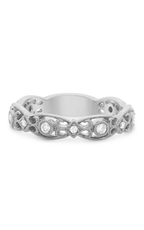 Roman and Jules Ornate Milgrain Diamond Band UR2166-1