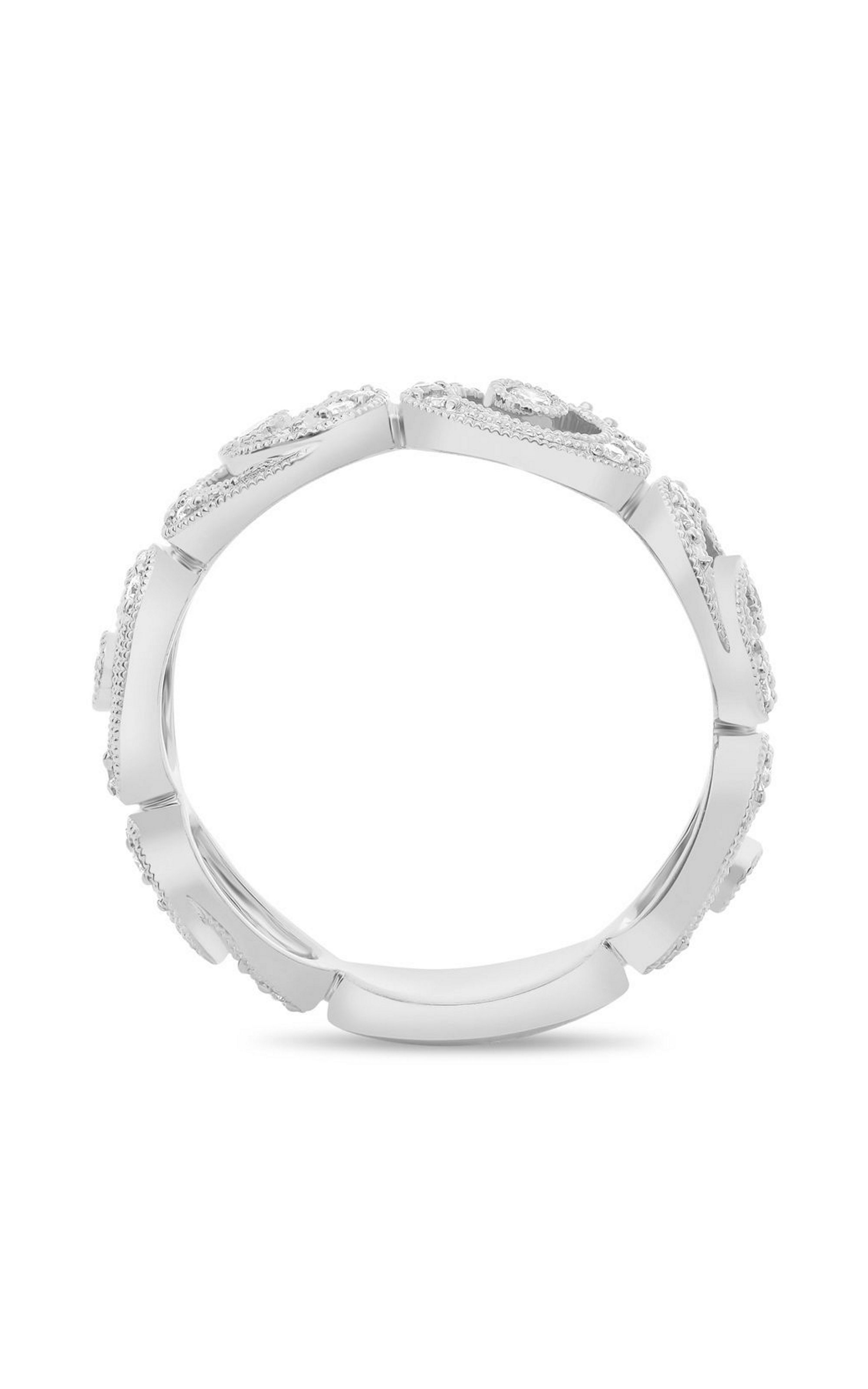 Roman and Jules Swirling Milgrain Diamond Band UR2164-3