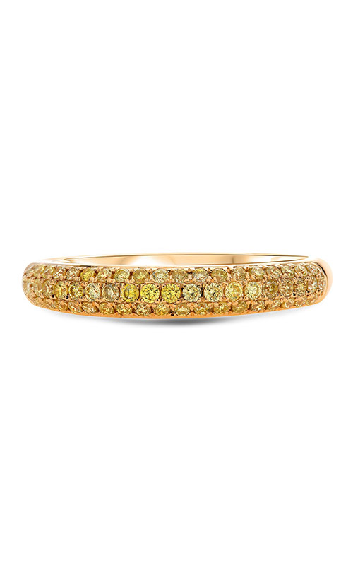 Roman and Jules Three Row Yellow Diamond Band KR2507Y-WB