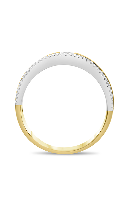 Roman and Jules Two Tone Diamond Men's Band GR2936-1