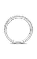 Roman and Jules White Gold Wide Diamond Pave Band KR5945-1