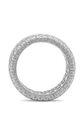Roman and Jules White Gold Seven Row Eternity Band NR894-12