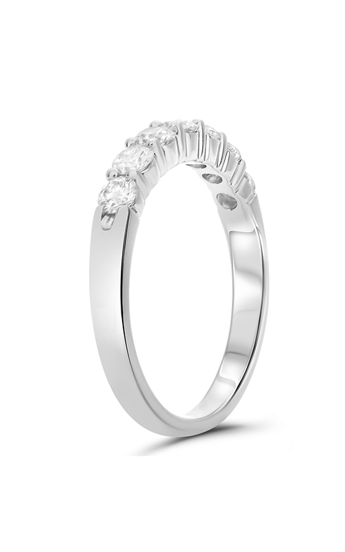 Roman and Jules White Gold Seven Stone Diamond Band UR1483W-A-4
